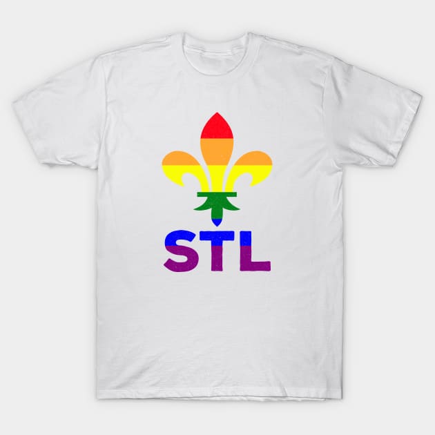 St Louis Pride T-Shirt by MoxieSTL